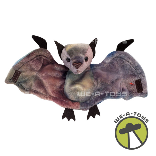 Ty Beanie Babies Batty the Bat Tie-Dye Plush 1998