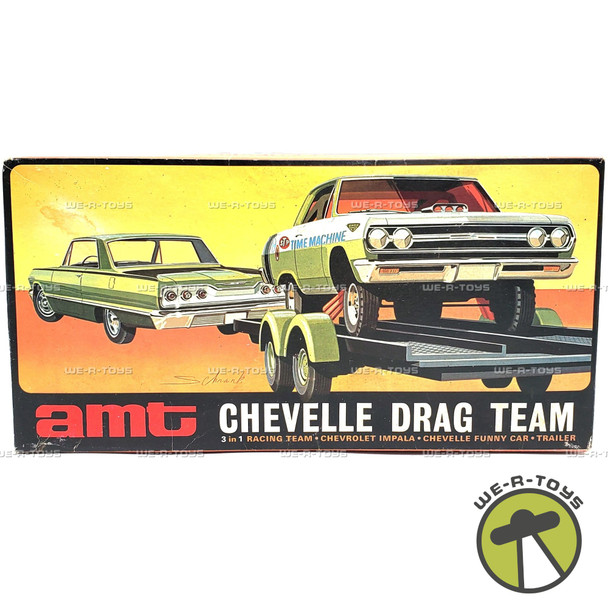 AMT Chevelle Drag Team Chevrolet Impala Chevelle Funny Car Model Kit