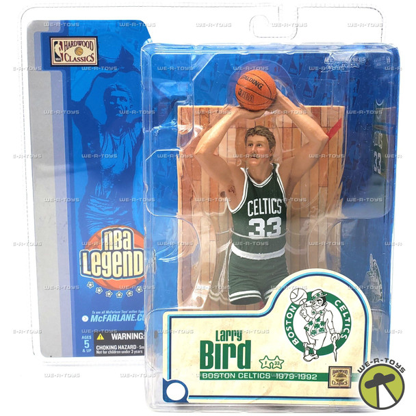 NBA Legends Larry Bird Boston Celtics Action Figure 2005 McFarlane Toys #76272