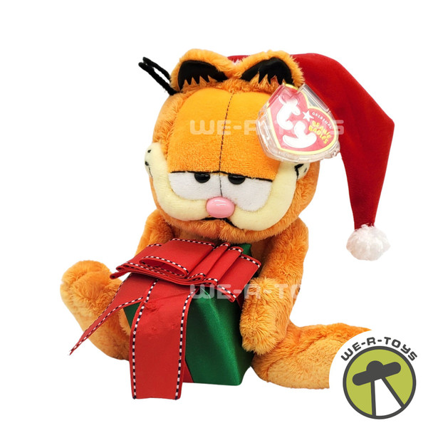 Ty Beanie Babies Happy Holidays Garfield the Cat Plush 2005