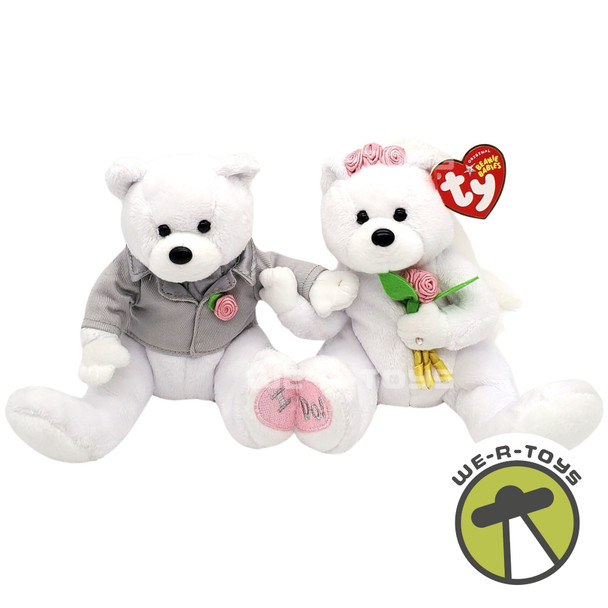 Ty Beanie Babies We Do the Bears Wedding Plush 2004