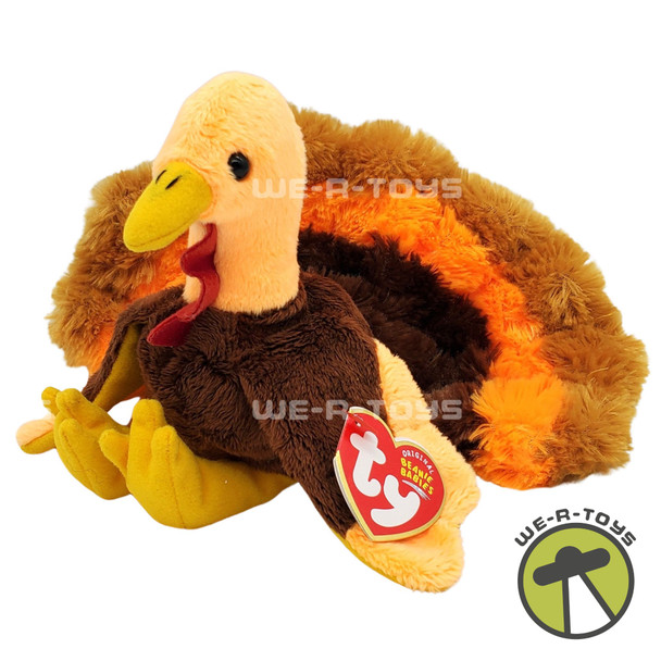 Ty Beanie Babies Drumstick the Turkey Plush Internet Exclusive 2004