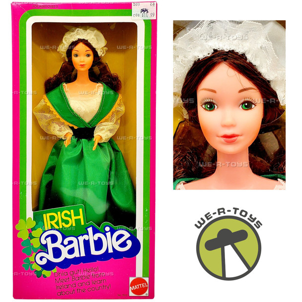 Irish Barbie Dolls of the World 1983 Mattel No. 7517