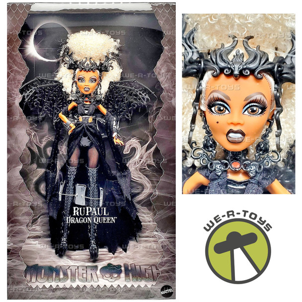 Monster High RuPaul Dragon Queen Doll 2023 Mattel HRP91