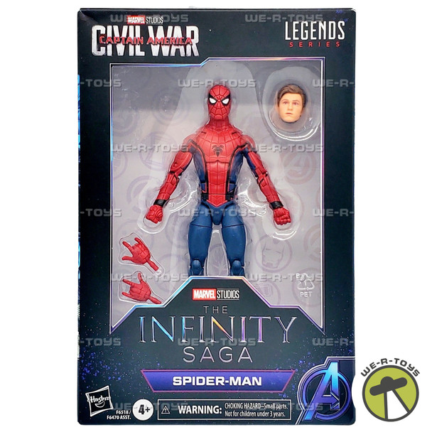Marvel Legends Captain America Civil War Spider-Man Action Figure 2023 Hasbro
