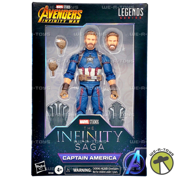 Marvel Legends Avengers Infinity War Captain America Action Figure 2021 Hasbro