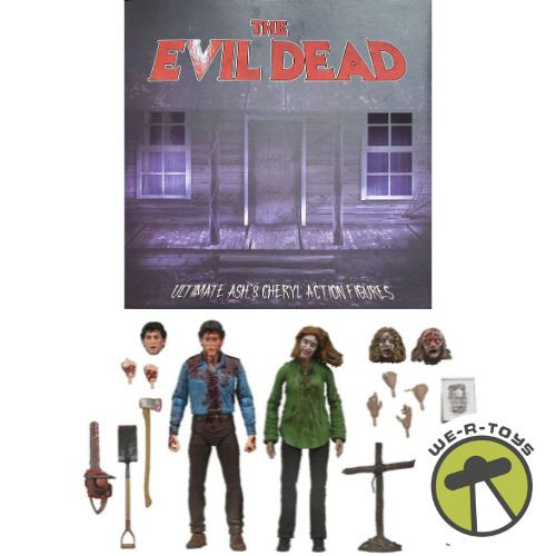 Evil Dead Ultimate Bloody Ash & Cheryl Williams 2-Pack Action