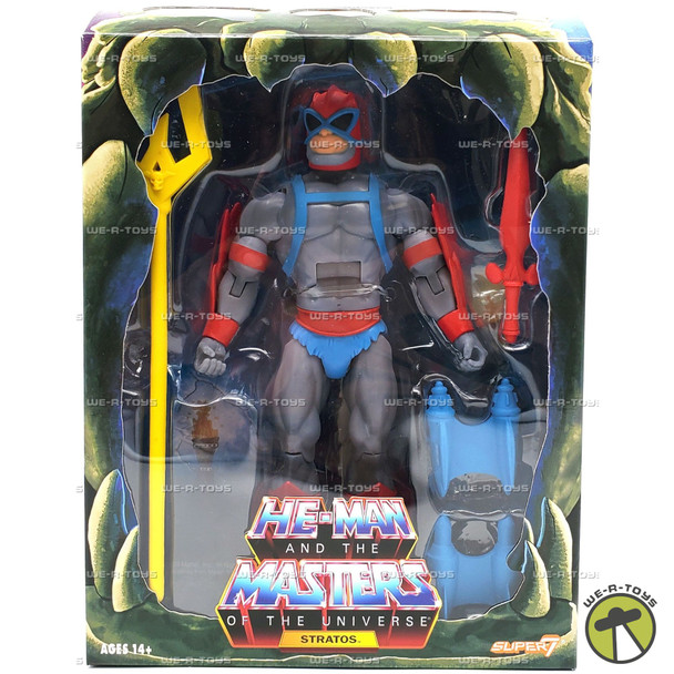 Masters of the Universe Stratos Super 7 LE Action Figure 2019 Mattel #S7034