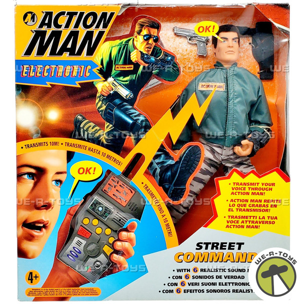 Action Man Electronic Street Commander Action Figure 1997 Hasbro 27874