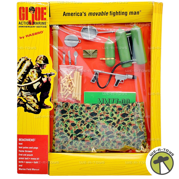 G.I. Joe Action Marine Beachhead Outfit Accessory Pack 2003 Hasbro
