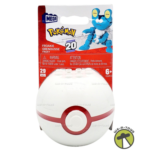 Mega Pokemon Froakie 29 Piece Building set HWR22