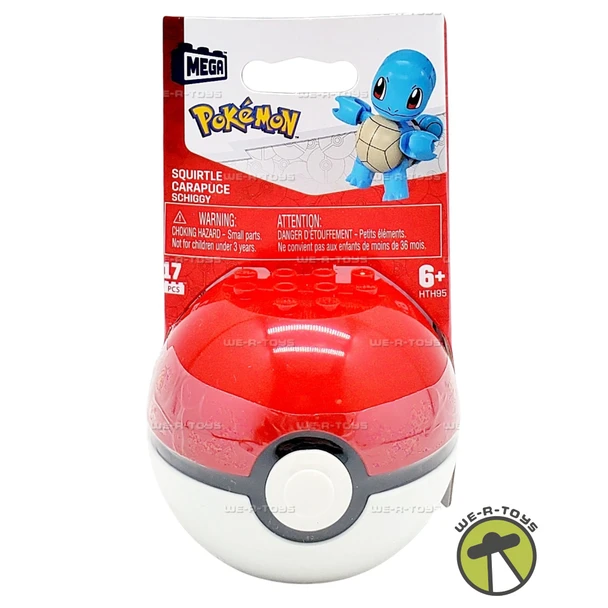 MEGA Pokémon Squirtle 17 Piece Building Set HTH95