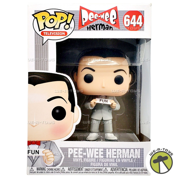 Funko POP TV Pee wee's Playhouse Pee Wee Herman 644 Vinyl Figure