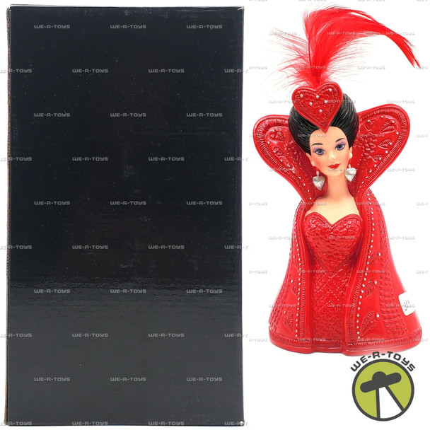 Barbie Queen of Hearts Sculpted Vase by Bob Mackie 1995 Mattel #157694
