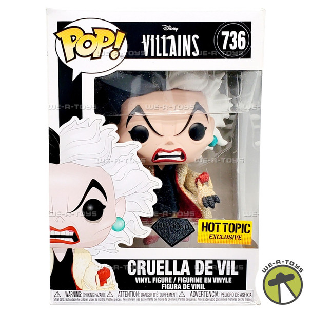 Funko POP Disney Villains Cruella De Vil 736 Vinyl Figure
