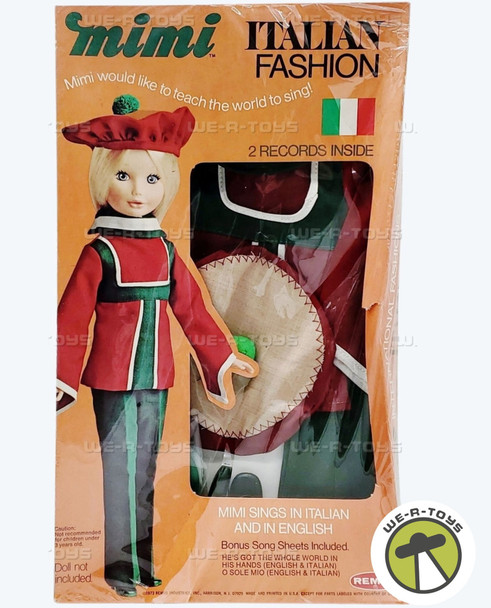 Vintage 1973 Remco Mimi Doll Italian Fashion 20" Doll Outfit #3505