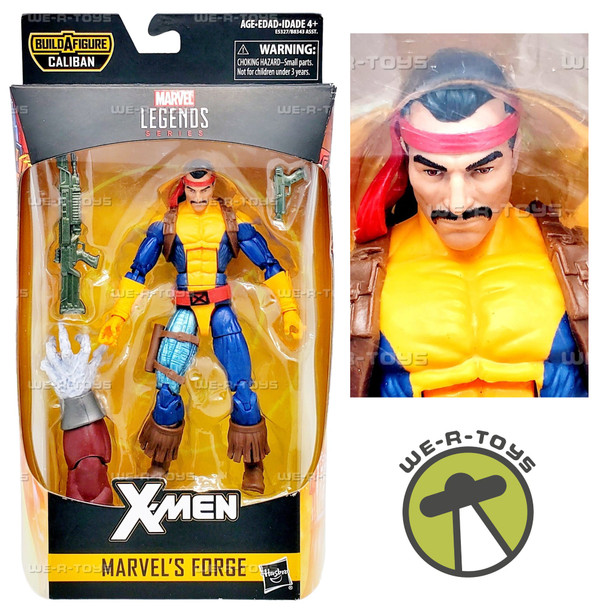 Marvel Legends Series X-Men Forge Action Figure with Caliban BAF Piece E5327