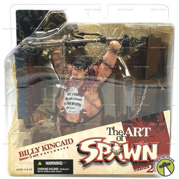 The Art of Spawn Series 26 Billy Kincaid Action Figure 2004 McFarlane Toys 92250