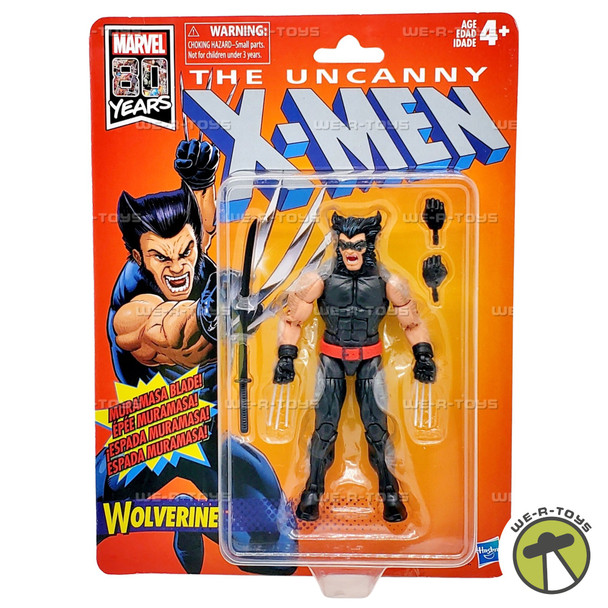 Marvel The Uncanny X-Men Wolverine Action Figure 2018 Hasbro E6108