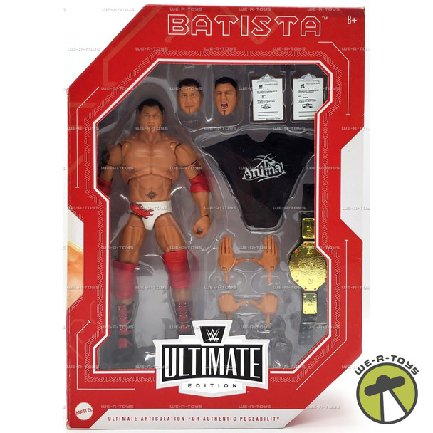 WWE Legends Ultimate Edition Batista 6" Action Figure 2021 Mattel #HHR87