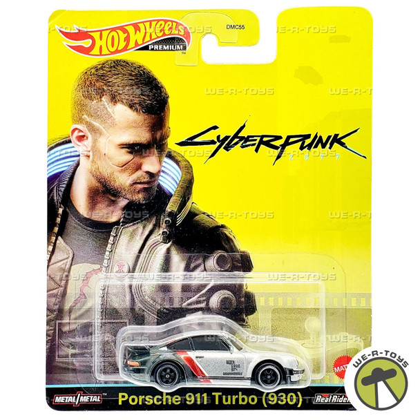 Hot Wheels Cyberpunk 2077 Porsche 911 Turbo 930 Vehicle 2021 Mattel HCP04