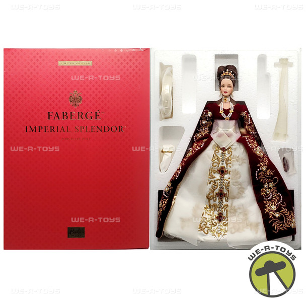 Fabergé Imperial Splendor Porcelain Barbie Doll 2nd in a Series Mattel 27028