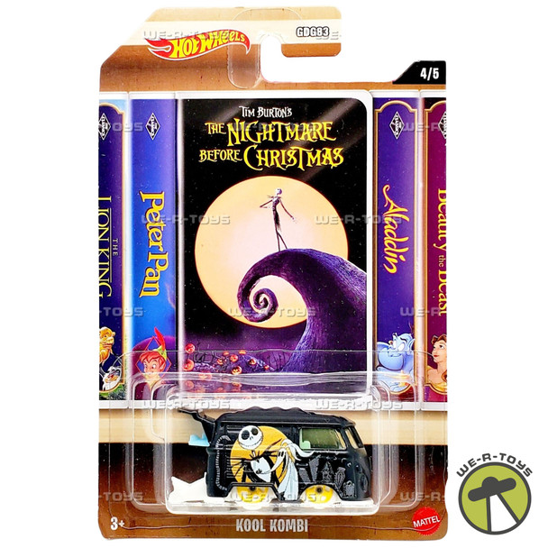 Hot Wheels Tim Burton's The Nightmare Before Christmas Kool Kombi Vehicle 2021