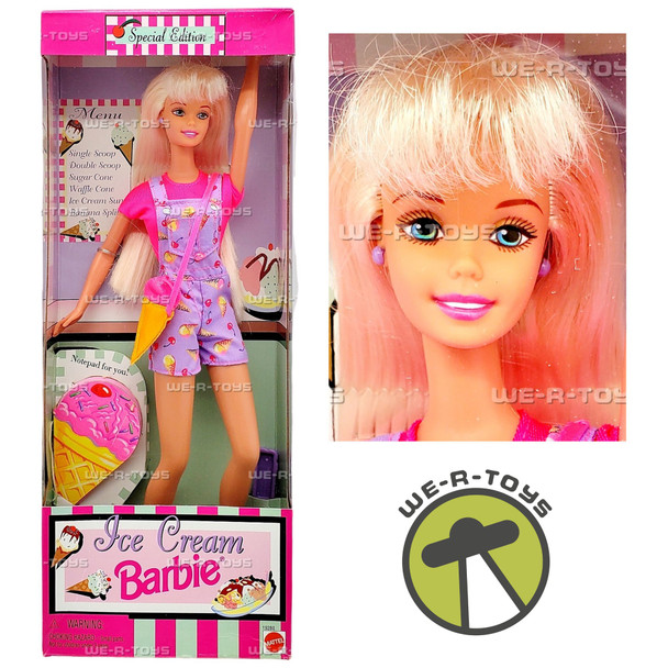 Ice Cream Barbie Doll 1997 Mattel 19280