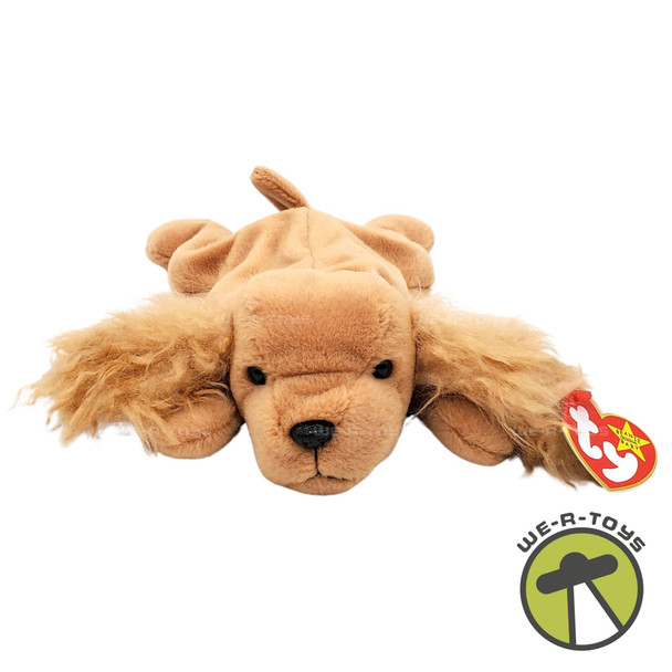 Spunky Beanie Baby Cocker Spaniel Dog Plush by Ty 1997