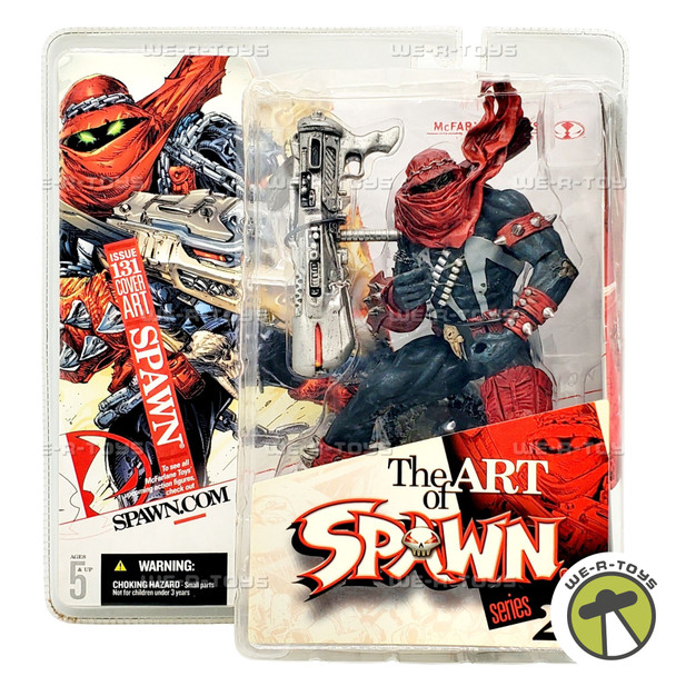 Spawn Series 27 Spawn Issue 131 Cover Art Figure 2005 McFarlane 11395