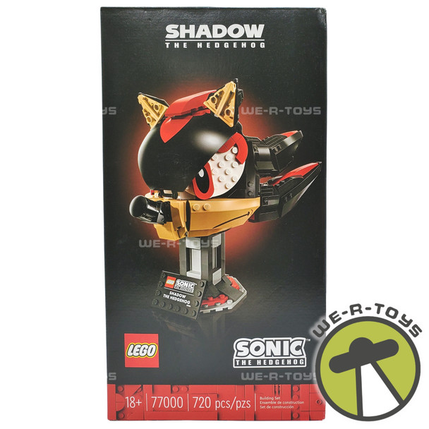 LEGO Sonic the Hedgehog Series 77000 Shadow the Hedgehog Bust NEW