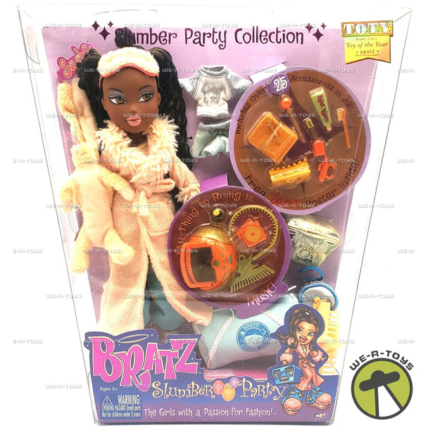 Bratz Slumber Party Collection Sasha Doll 2003 MGA Entertainment #26555