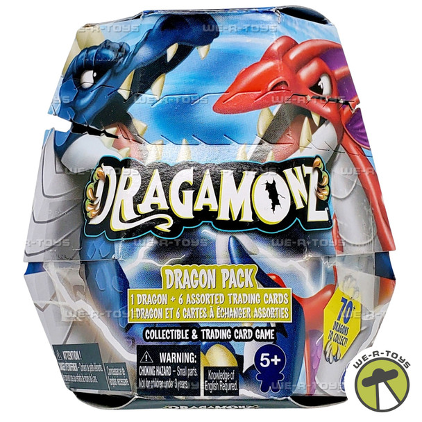 Dragamonz Mystery Dragon Pack Figure & Trading Card Game Spin Master 6045619