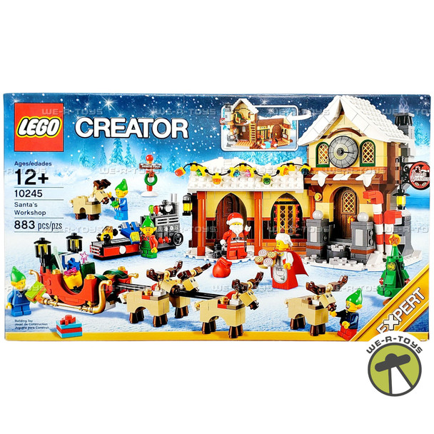 LEGO Creator Expert Santa's Workshop 883 Piece Building Set 10245