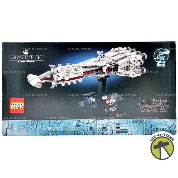 LEGO Star Wars A New Hope Tantive IV 654 Piece Building Set 75376