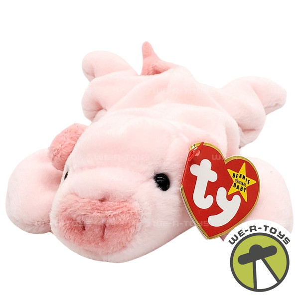Ty Beanie Babies Squealer the Pig Plush 1993