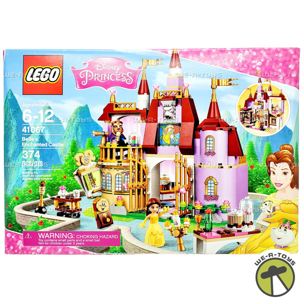 LEGO Disney Princess Belle's Enchanted Castle 374 Piece Building Set 41067