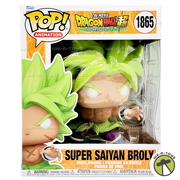 Funko POP Animation Dragon Ball Super Broly Super Saiyan Broly 1865 Vinyl Figure