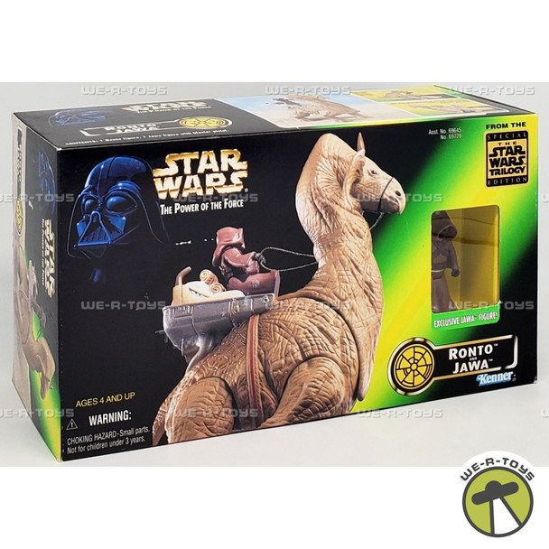 Star Wars The Power of the Force Ronto & Exclusive Jawa Action Figure Kenner