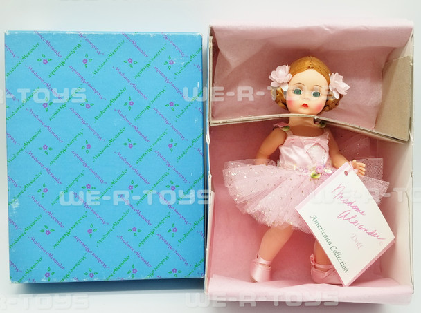 Madame Alexander Ballerina Doll No. 331 Red Hair & Green Eyes USED