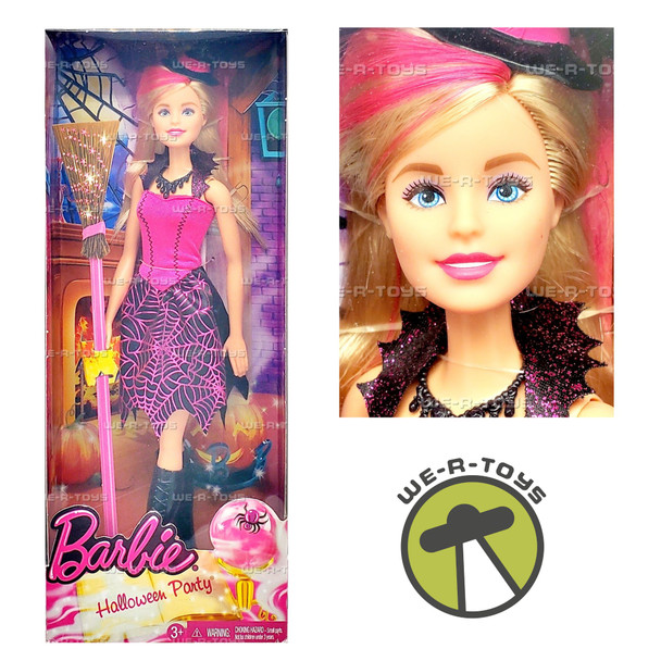 Barbie Halloween Party Witch Doll 2015 Mattel DMN88