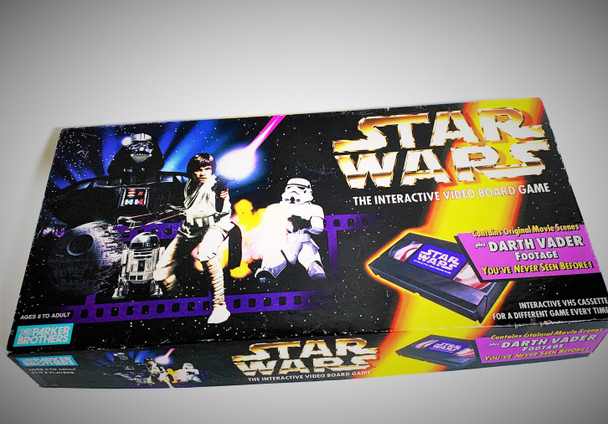 1996 Star Wars The Interactive Video Board Game Parker Brothers