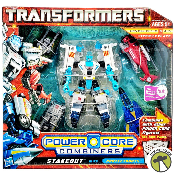 Transformers Power Core Combiners Stakeout with Protectobots Action Figures