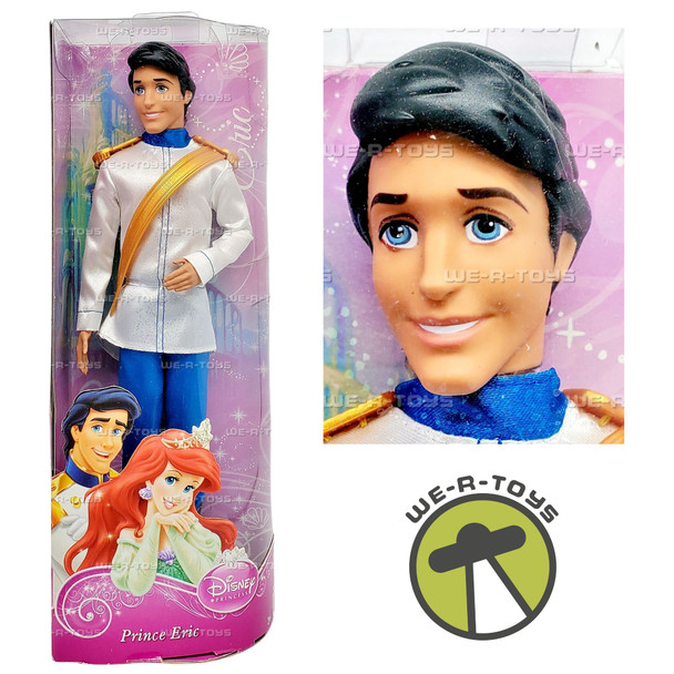 Disney Princess The Little Mermaid Prince Eric Doll 2013 Mattel BDJ08