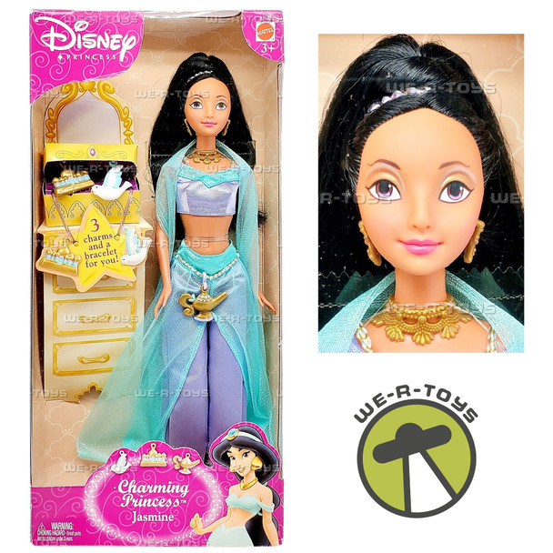 Disney Charming Princess Jasmine Doll 2003 Mattel B7180