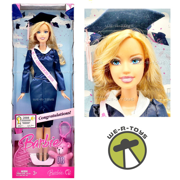 Barbie Graduation 2008 Doll 2007 Mattel M3482
