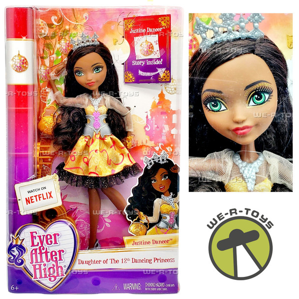 Ever After High Justine Dancer Doll DHF94 Mattel 2015