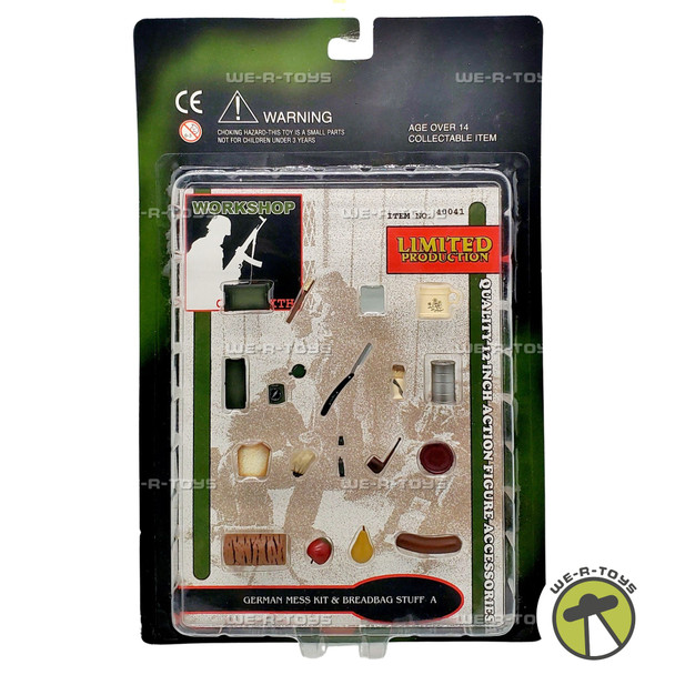 German Mess Kit and Breadbag Stuff A Action Figure Accessories Yellow Sub 40041