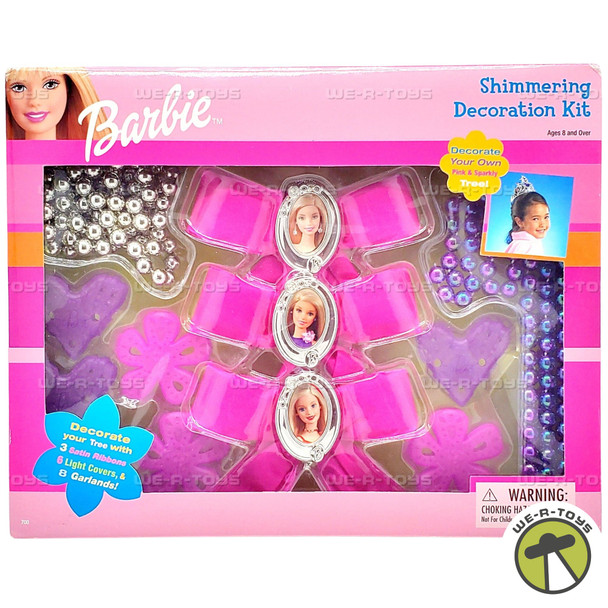 Barbie Shimmering Decoration Kit 2002 Mattel 00700