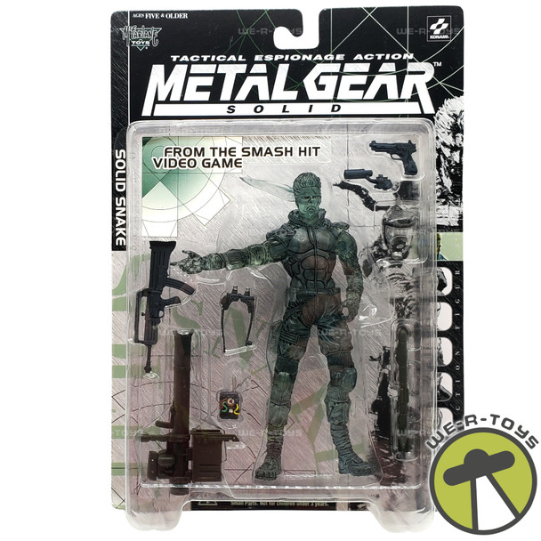 Metal Gear Solid Tactical Espionage Stealth Suit Solid Snake Action Figure NEW